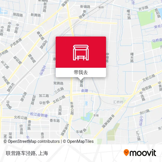 联营路车泾路地图