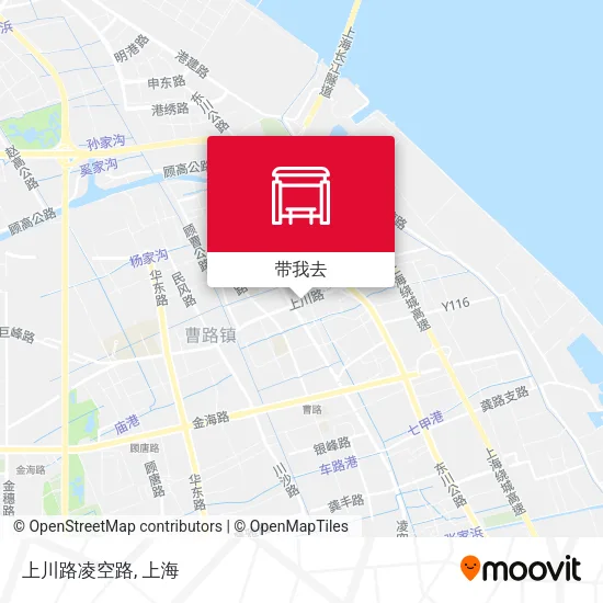 上川路凌空路地图