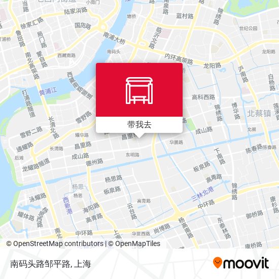 南码头路邹平路地图