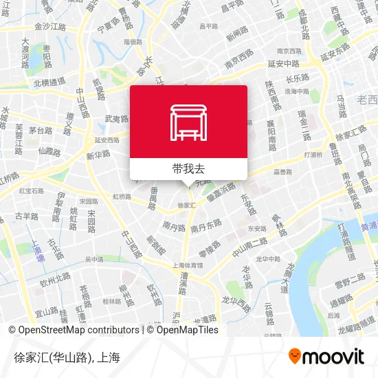 徐家汇(华山路)地图