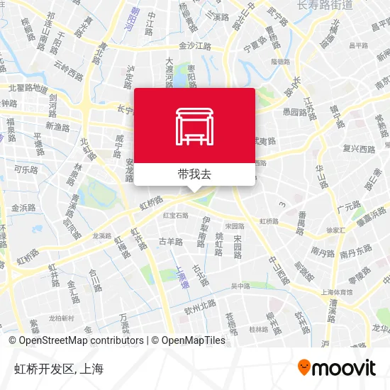 虹桥开发区地图