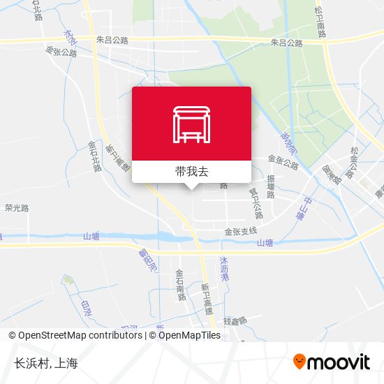 长浜村地图