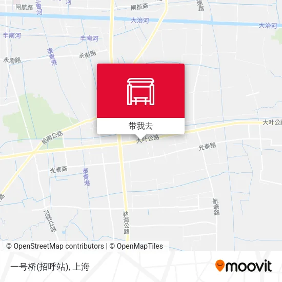 一号桥(招呼站)地图