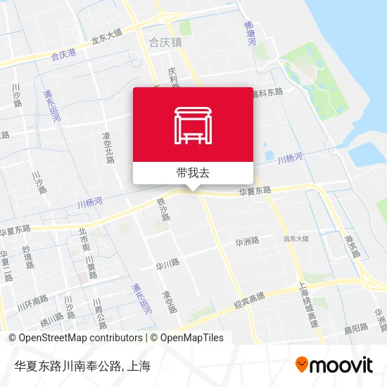 华夏东路川南奉公路地图