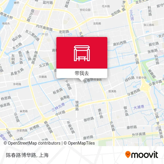 陈春路博华路地图
