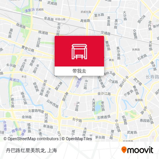 丹巴路红星美凯龙地图