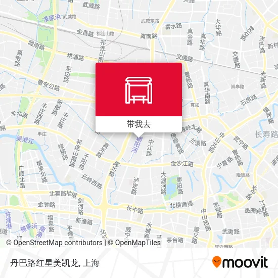丹巴路红星美凯龙地图