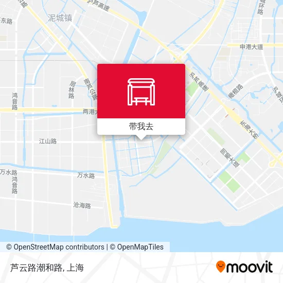芦云路潮和路地图