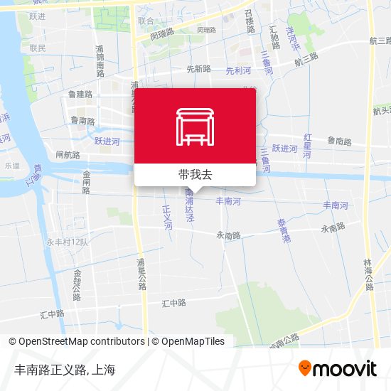 丰南路正义路地图