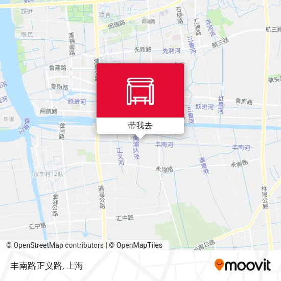 丰南路正义路地图