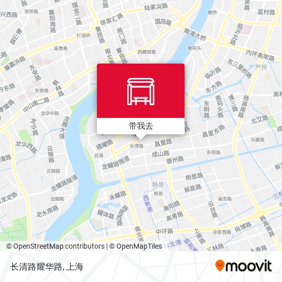 长清路耀华路地图
