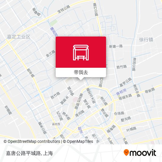 嘉唐公路平城路地图