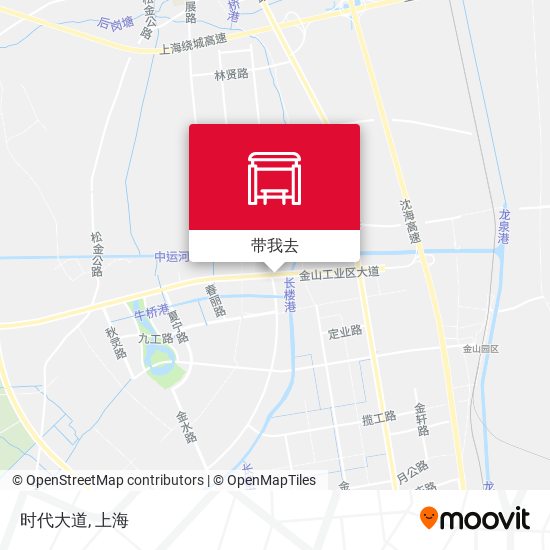 时代大道地图