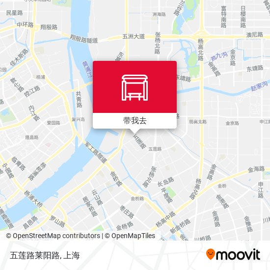 五莲路莱阳路地图