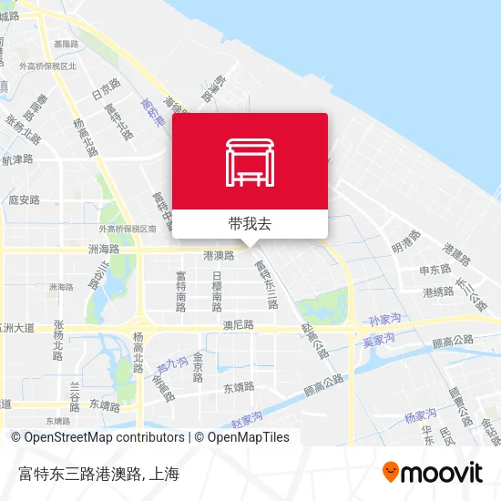 富特东三路港澳路地图