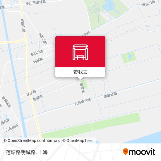 莲塘路明城路地图