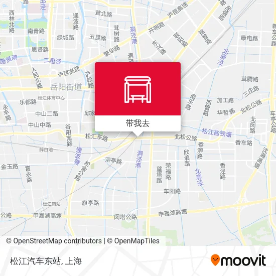 松江汽车东站地图