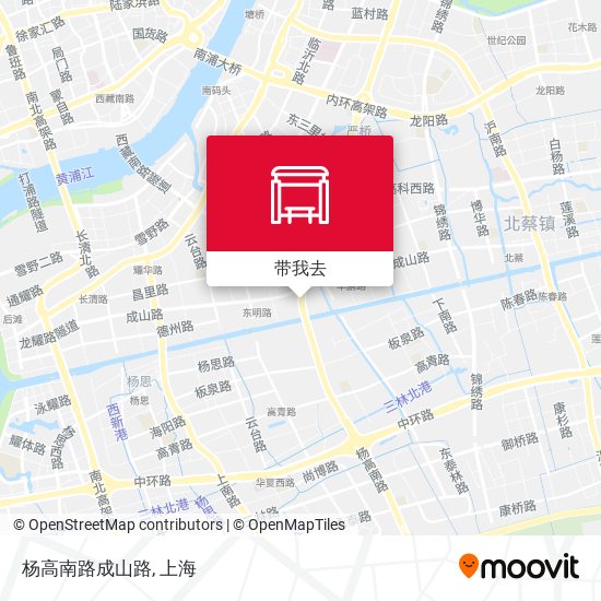 杨高南路成山路地图
