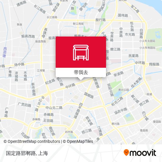 国定路邯郸路地图