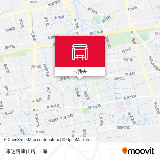康达路康佳路地图