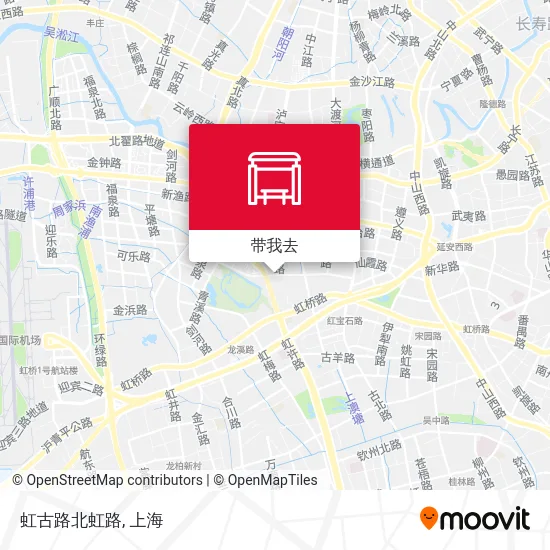 虹古路北虹路地图