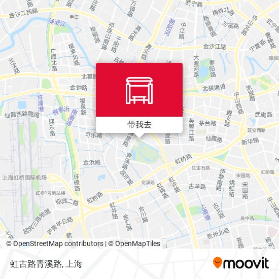虹古路青溪路地图