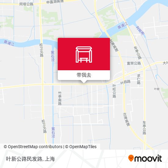 叶新公路民发路地图