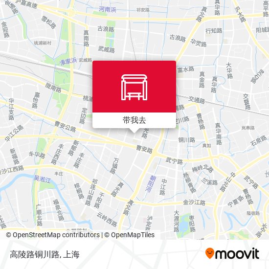 高陵路铜川路地图