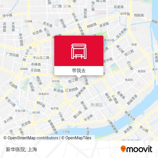 新华医院地图