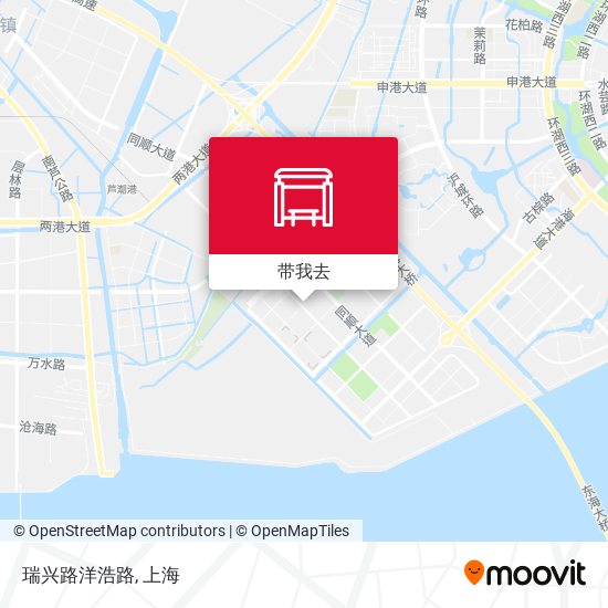 瑞兴路洋浩路地图