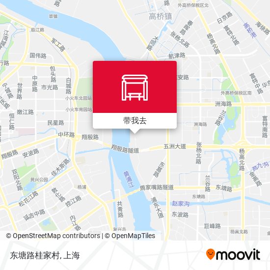 东塘路桂家村地图