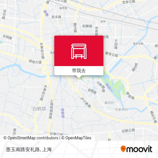 墨玉南路安礼路地图