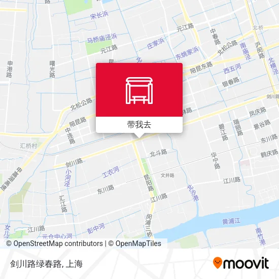 剑川路绿春路地图