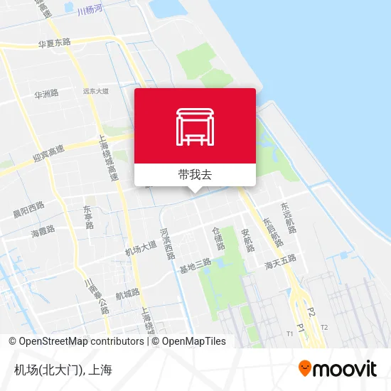 机场(北大门)地图