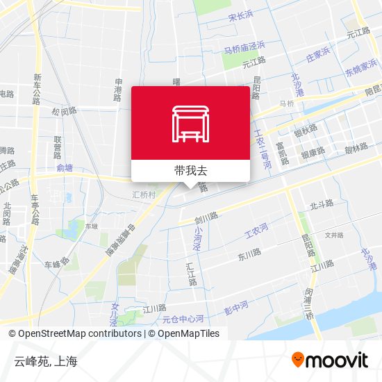 云峰苑地图