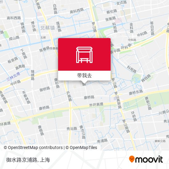 御水路京浦路地图