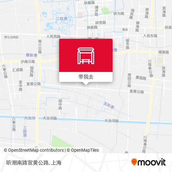 听潮南路宣黄公路地图