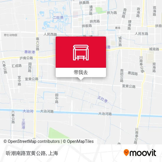听潮南路宣黄公路地图