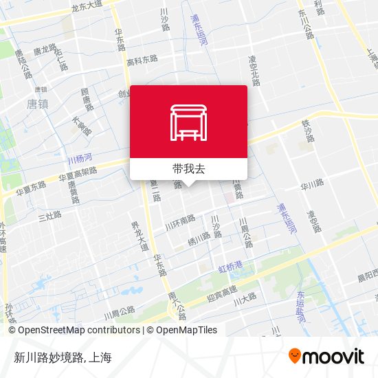 新川路妙境路地图