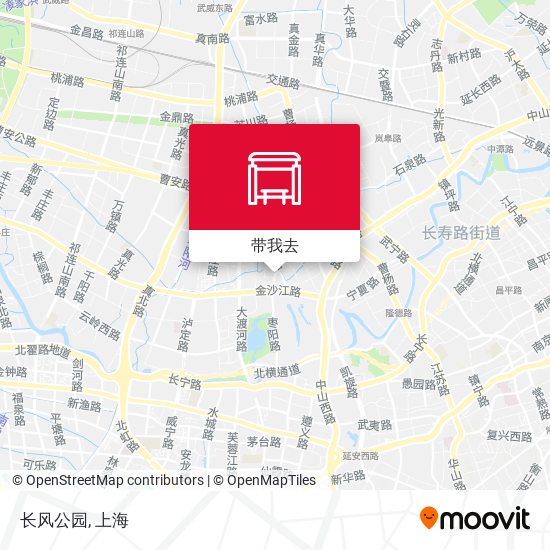 长风公园地图