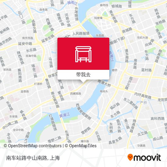 南车站路中山南路地图