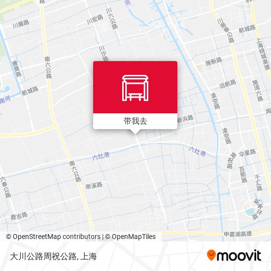 大川公路周祝公路地图