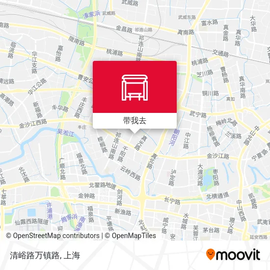 清峪路万镇路地图