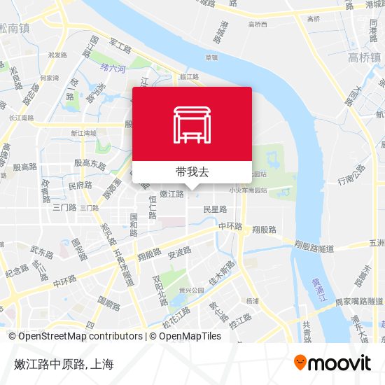 嫩江路中原路地图