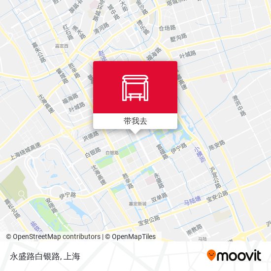 永盛路白银路地图