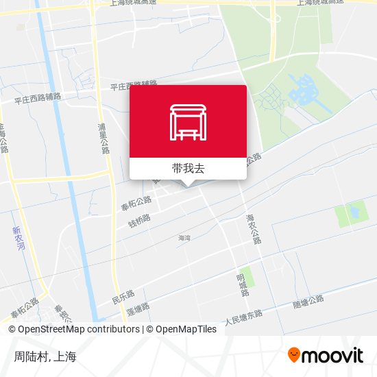 周陆村地图