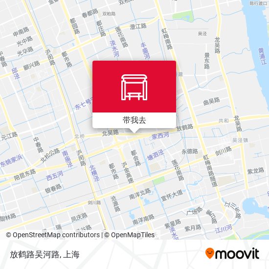 放鹤路吴河路地图