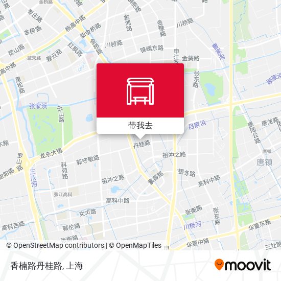 香楠路丹桂路地图