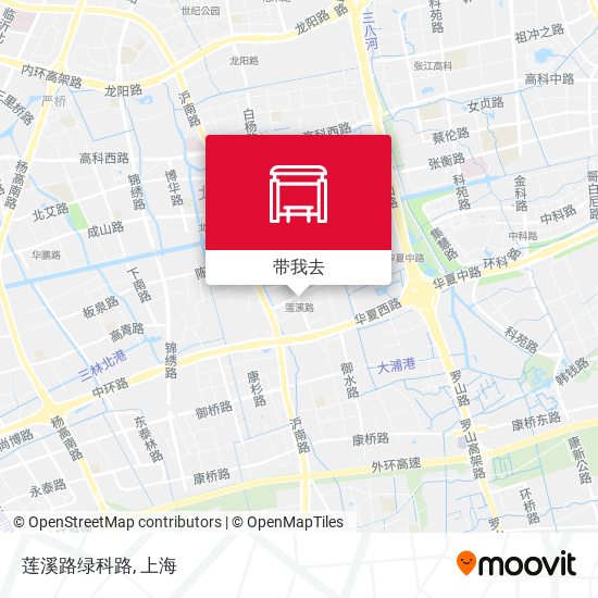 莲溪路绿科路地图