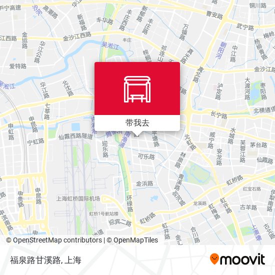 福泉路甘溪路地图